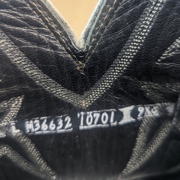 Larry Mahan boots men's size 9E Exotic Genuine Black Python Snake leather classi - Picture 13 of 13